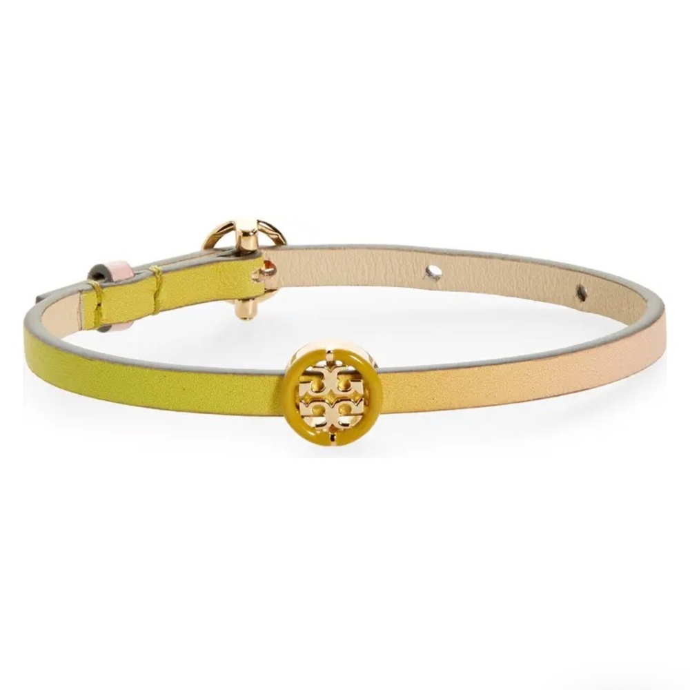 Tory Burch Miller Leather Bracelet